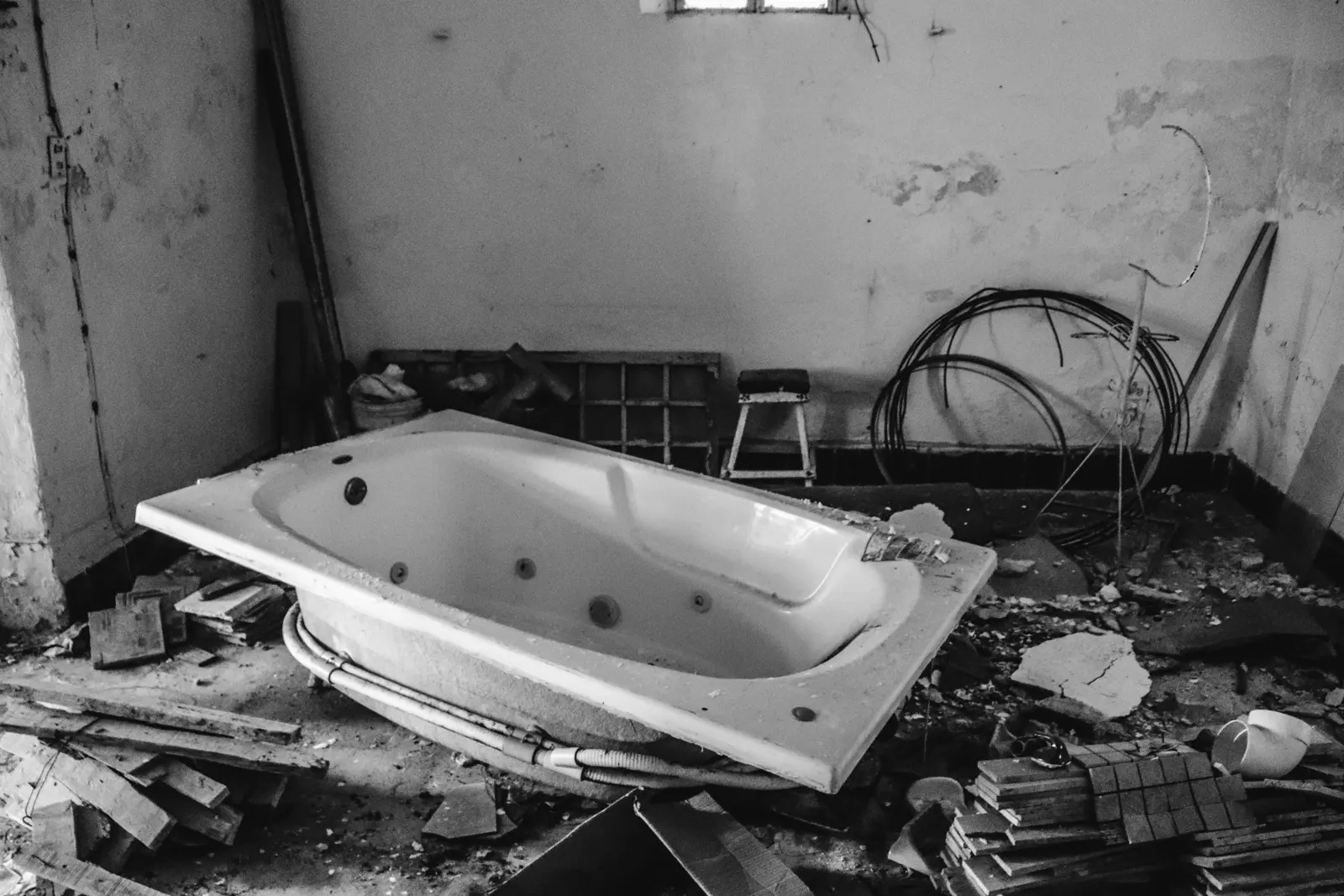 Bathroom rip-out services service